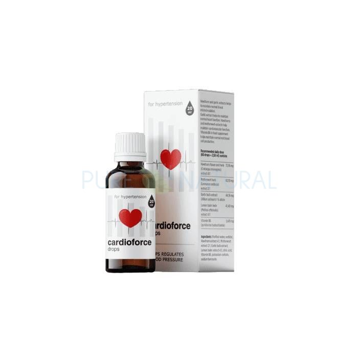 Cardioforce - drops from hypertension