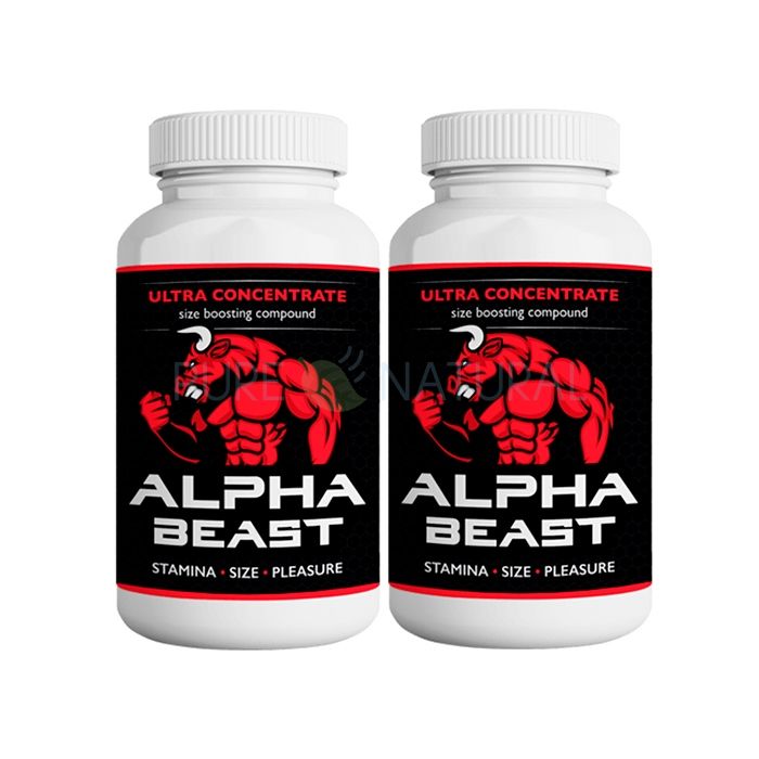 Alpha Beast - Capsulas para agrandar el pene