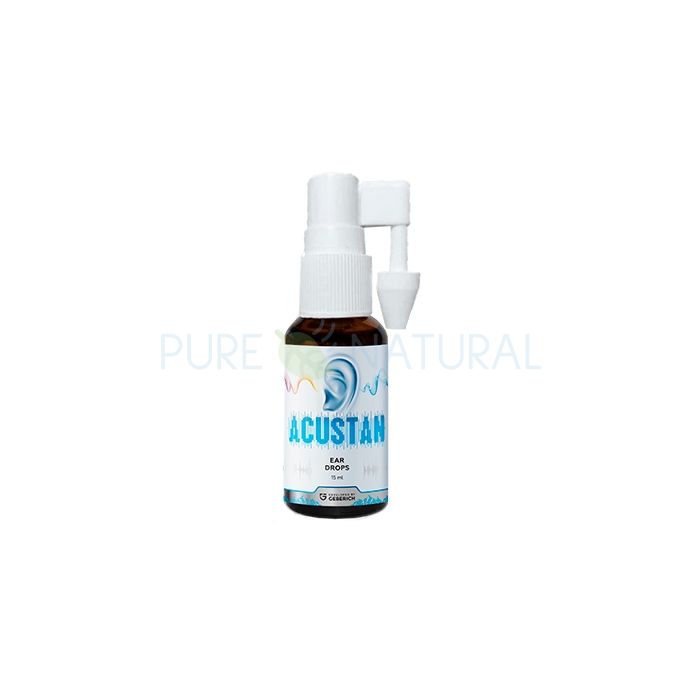 Acustan drops - drops to improve hearing