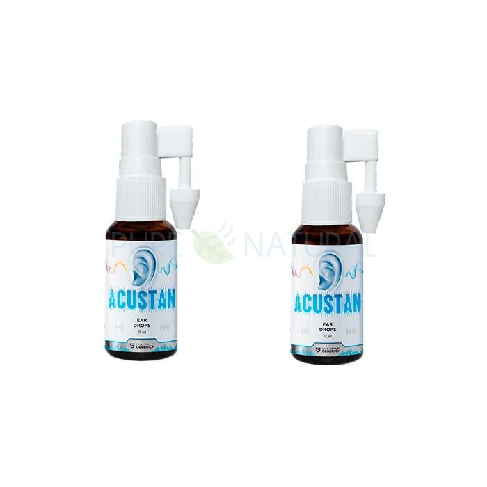 Acustan drops - drops to improve hearing