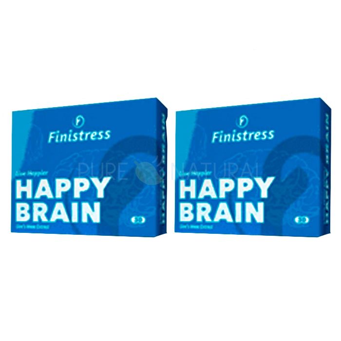 Finistress Happy Brain - Kapseln zur Verbesserung der Gehirnaktivität