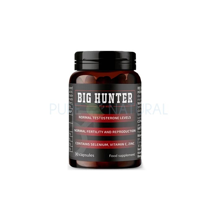 Big Hunter - cápsulas para prostatite