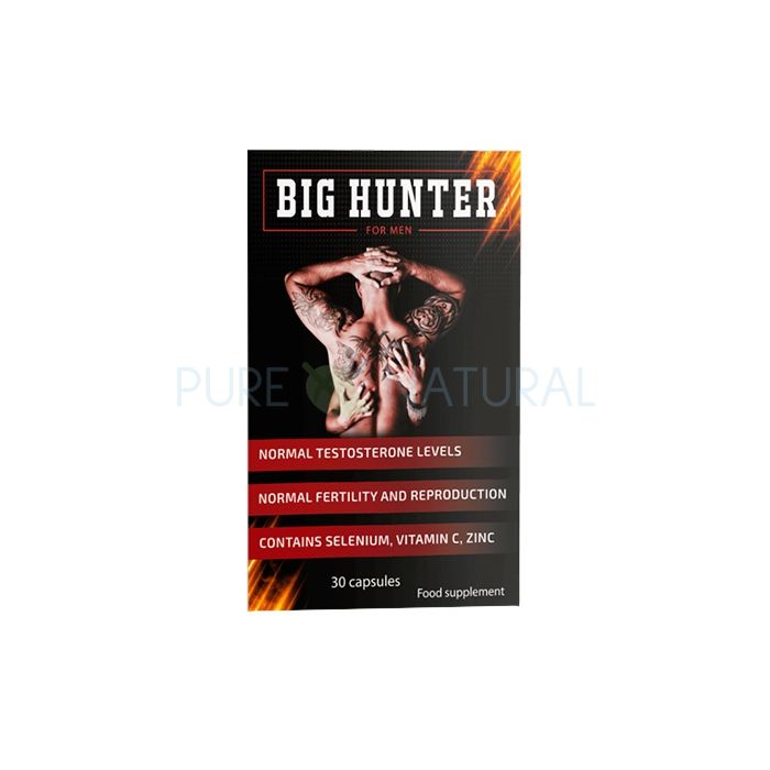 Big Hunter - capsules pour la prostatite