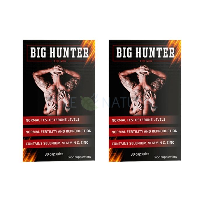 Big Hunter - capsules pour la prostatite