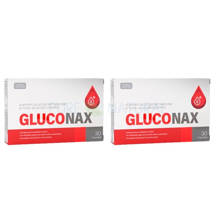 Gluconax caps - means for normalizing sugar levels