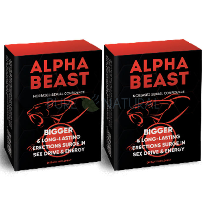 Alpha Beast caps - Steigerung der männlichen Libido